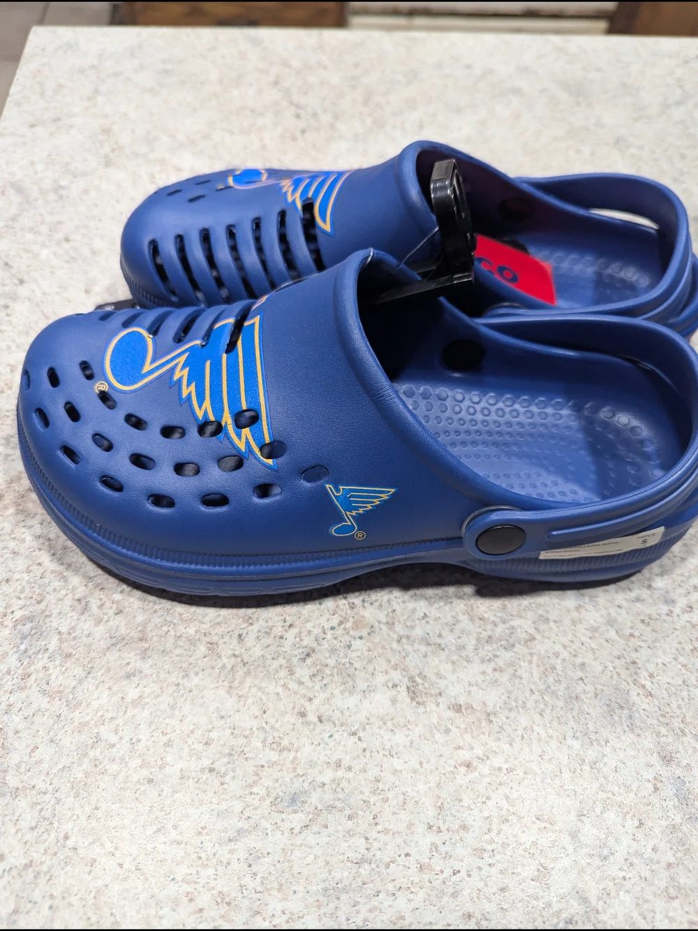St. Louis Blues Clog Shoes Men's 7-8
